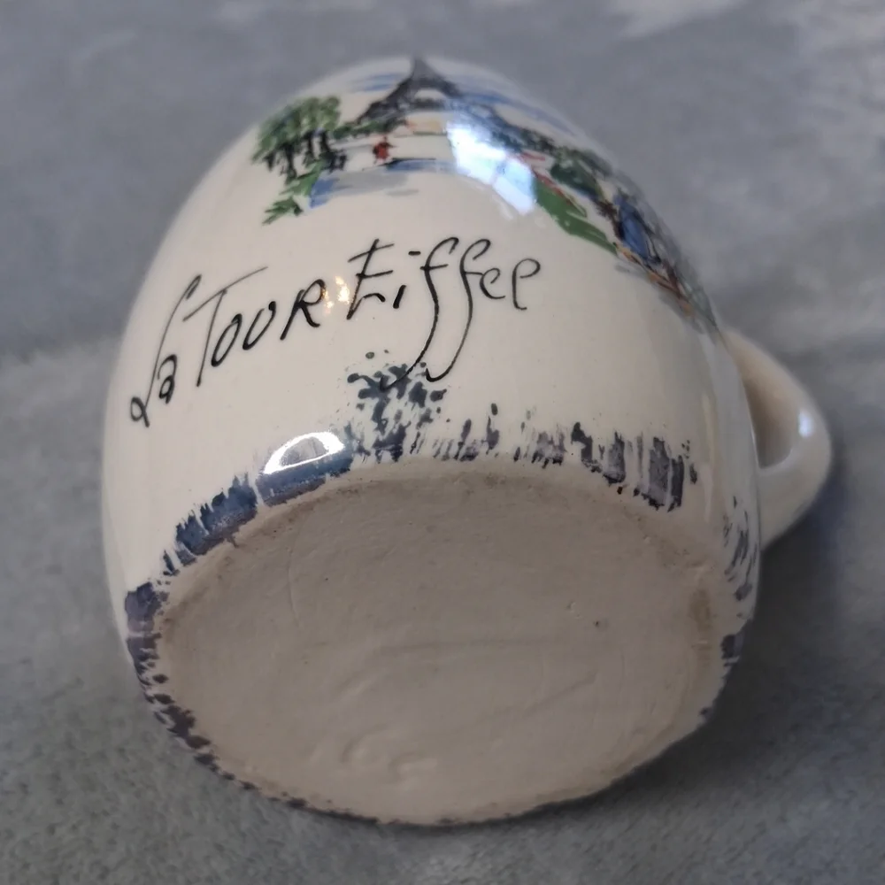 La Tour Eiffel Paris Souvenir Ceramic Coffee Cup